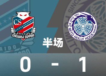 Nippon Professional B Перерыв: Сюнсуке Сайто забивает, Консадоле Саппоро 0-1 Мито Холлихок